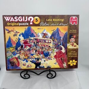 Wasgij? 5 Late Booking Retro Original Puzzle 1000 Pieces Jumbo